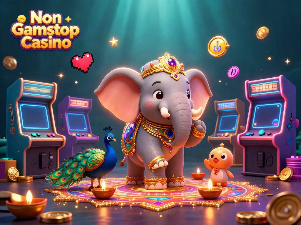 Engage with exciting gaming excitement at Non Gamstop Casino featuring vibrant characters and dynamic elements.