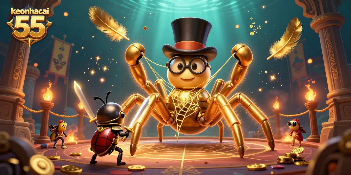 Engage with the thrilling world of keonhacai 55 in this vibrant casino scene.